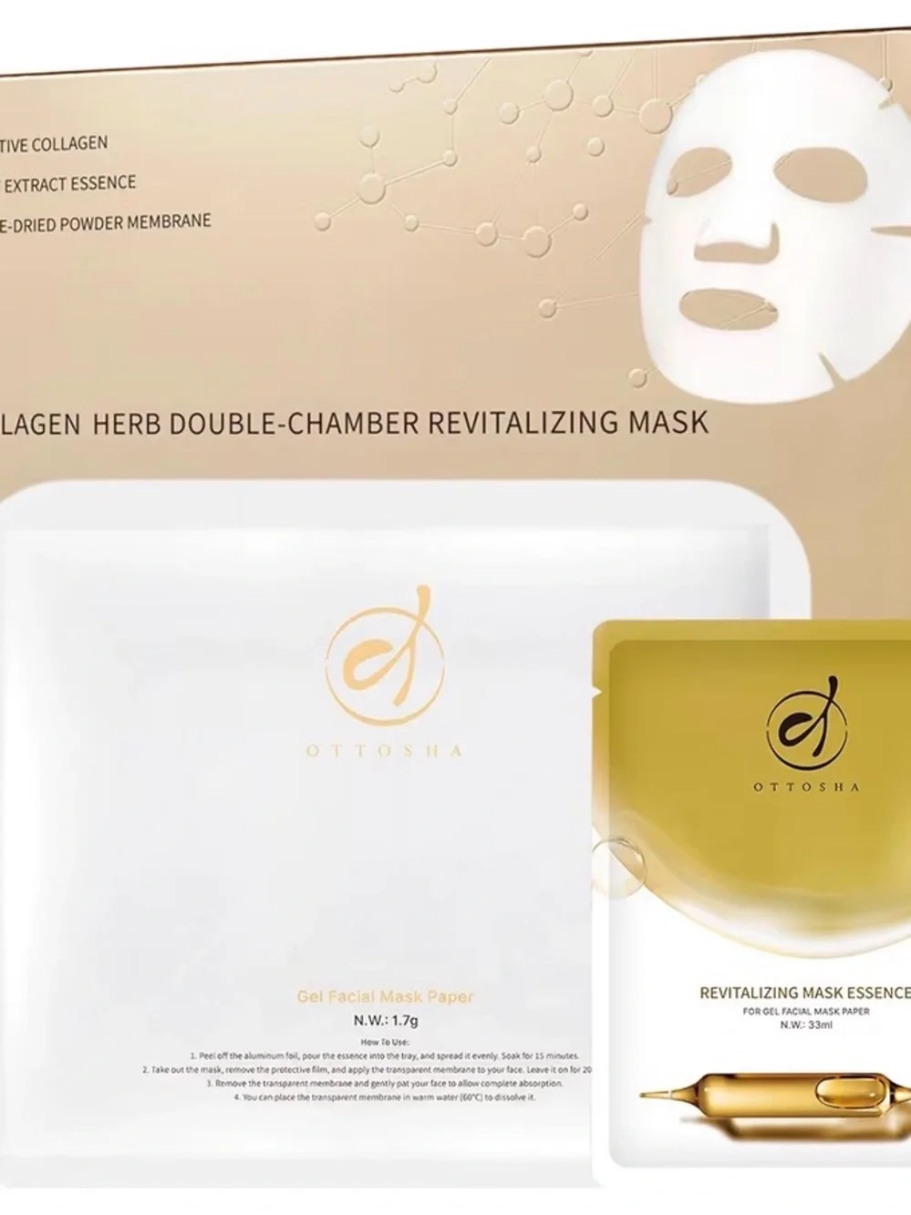 OTTO Collagen Herb Double-Chamber Revitalizing Mask 5PCS
